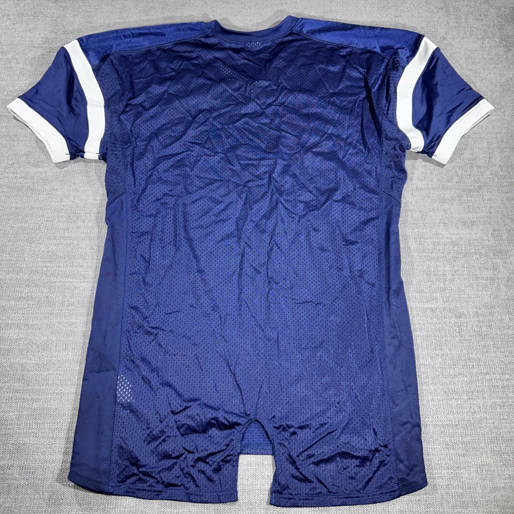 Nike Football Jersey Mens XXL Navy Blue Excellent Mesh Practice Training Shirt